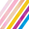 6Rolls 6 Colors PET Decorative Tape OFST-TA0001-07-4