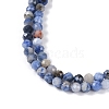 Natural Sodalite Beads Strands G-G139-A07-03-4