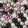 150Pcs 6 Colors Shell Pearl Beads Sets BSHE-TA00020-07-3