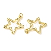 Eco-Friendly Rack Plating Brass Pendants KK-A201-04G-2