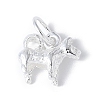 925 Sterling Silver 3D Chinese Zodiac Charms STER-P066-01S-11-1