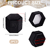 Polyester Velveteen Ring Storage Boxes CON-WH0123-28A-3