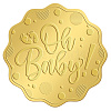 Self Adhesive Gold Foil Embossed Stickers DIY-WH0211-289-1