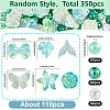 110Pcs DIY Gradient Color Style Jewelry Making Finding Kits KY-SP0001-67A-2
