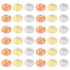 150Pcs Opaque Resin European Beads RESI-TA0004-61A-1
