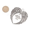 5Pcs Tibetan Style Alloy Pendants PALLOY-JF03019-01-2