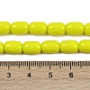 Opaque Glass Beads Strands GLAA-Z015-02I-4