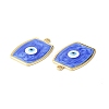 Brass Enamel Pendants KK-G449-01G-07-3