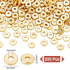   200Pcs Brass Spacer Beads KK-PH0005-76A-2