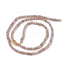 Natural Sunstone Beads Strands G-F596-42-3mm-2