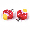 Handmade Polymer Clay Charms CLAY-T016-50-3