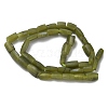 Natural Afghan Green Jade Beads Strands G-K365-G02-01-3