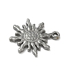 304 Stainless Steel Pendants STAS-P422-02A-P-2