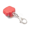 Christmas Resin Pendant Decorations HJEW-JM04299-5
