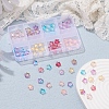 80Pcs 8 Colors Electroplate Glass Beads EGLA-YW0001-30-6