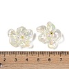 AB Color Transparent Epoxy Resin & ABS Pearl Decoden Cabochons CRES-S367-18B-3