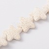 Natural Lava Rock Beads Strands X-G915-1-1