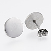 Tarnish Resistant 304 Stainless Steel Stud Earrings EJEW-H350-02P-C-2