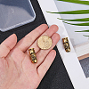 2Pcs Brass Beads KK-DC0004-93AB-3