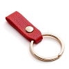 PU Leather Keychain with Iron Belt Loop Clip for Keys PW23082501159-1