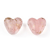 Transparent Frosted Spray Painted Acrylic Beads FACR-TAC0004-02C-3