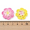 Opaque Resin Enamel Cabochons CRES-D308-01-4