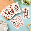 27Pcs Removable Scar Temporary Tattoos DIY-SP0005-66B-5