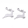 Non-Tarnish Christmas 201 Stainless Steel Pendants X-STAS-S081-065-1