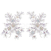 Polyester Acrylic Rhinestones Applique embroidery ABS Sequins FIND-WH20019-165A-03-6