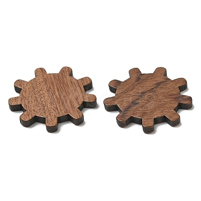 Walnut Wood Cabochons WOOD-F013-15-1