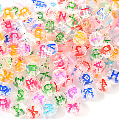 Transparent Clear Acrylic Beads MACR-YW0001-23G-1