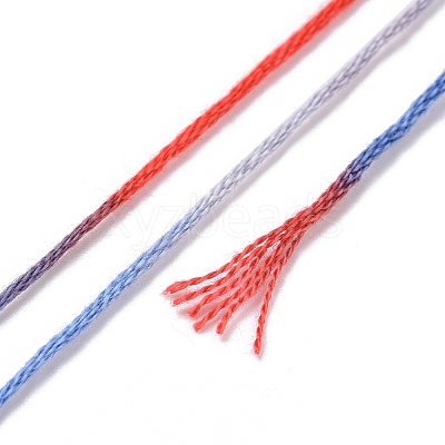 10 Skeins 6-Ply Polyester Embroidery Floss OCOR-K006-A13-1