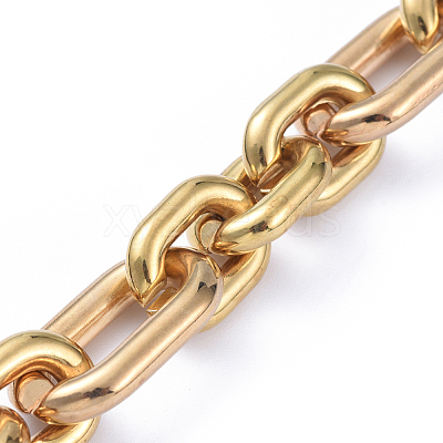 Handmade CCB Plastic Figaro Chains AJEW-JB00593-1