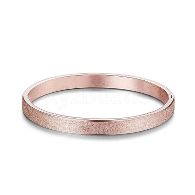 Simple Elegant Stainless Steel Bangle JB264A-1