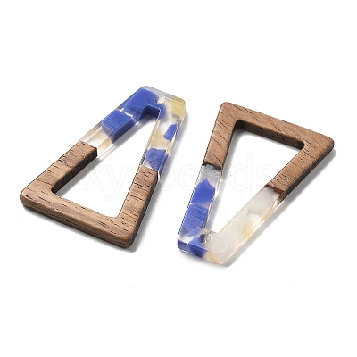 Resin and Walnut Pendants FIND-R051-03F-1