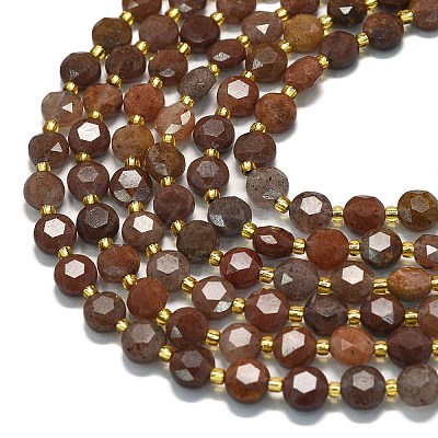 Natural Purple Aventurine Beads Strands G-C116-A24-02-1