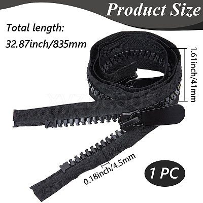 1Pc Polyester Zippers for Garment Accessories FIND-CY0002-18-1