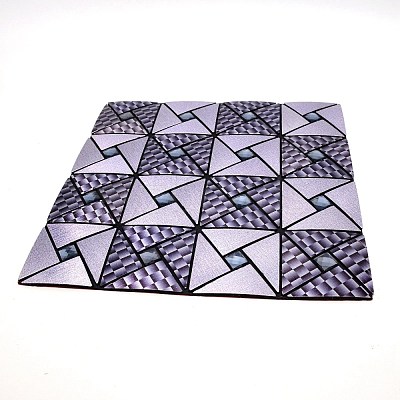 Mosaic Glass Wall Decorations AJEW-WH0237-14-1