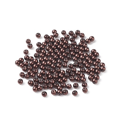(Defective Closeout Sale: Adhesion) Glass Pearl Beads HY-XCP0001-11-1