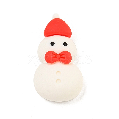 Christmas Theme Opaque Resin Decoden Cabochons CRES-B022-06O-1