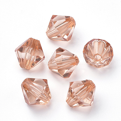 Transparent Acrylic Beads TACR-S146-8mm-22-1