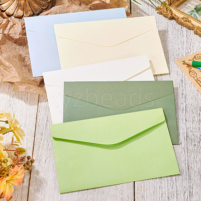 25Pcs 5 Colors Paper Envelopes AJEW-TA0002-41-1