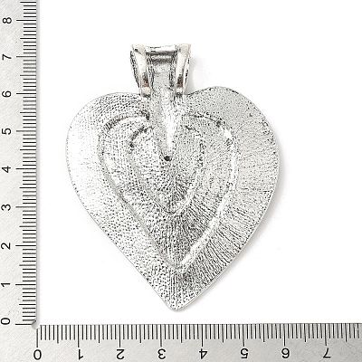 Tibetan Style Alloy Big Pendants TIBEP-F077-01E-1