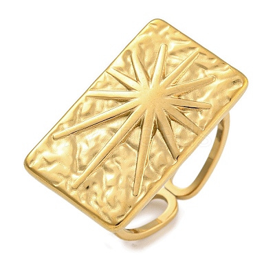 304 Stainless Steel Ring for Women RJEW-U014-18G-1