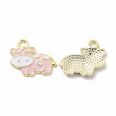 Alloy Enamel Pendants ENAM-B054-08G-1
