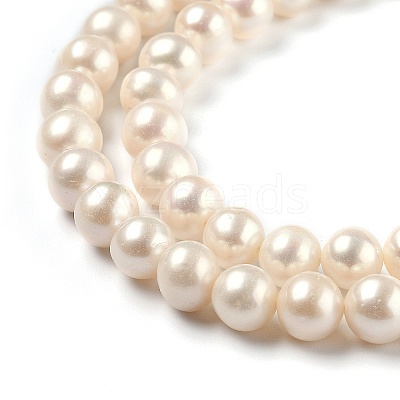 Natural Cultured Freshwater Pearl Beads Strands PEAR-L033-20-1