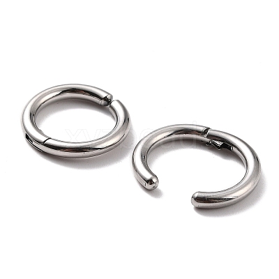 Non-Tarnish 316 Surgical Stainless Steel Clip-on Earrings EJEW-Z014-01E-P-1