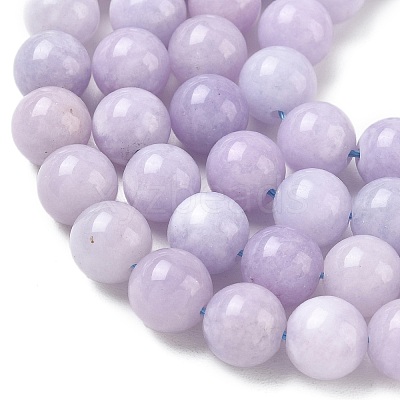 Dyed Natural Malaysia Jade Beads Strands G-G021-02C-27-1