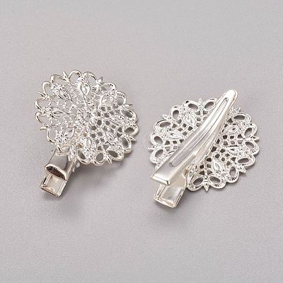 Iron Alligator Hair Clip Findings PHAR-B014-S-1