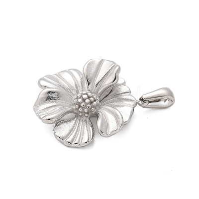 304 Stainless Steel Pendants STAS-Q349-01E-P-1